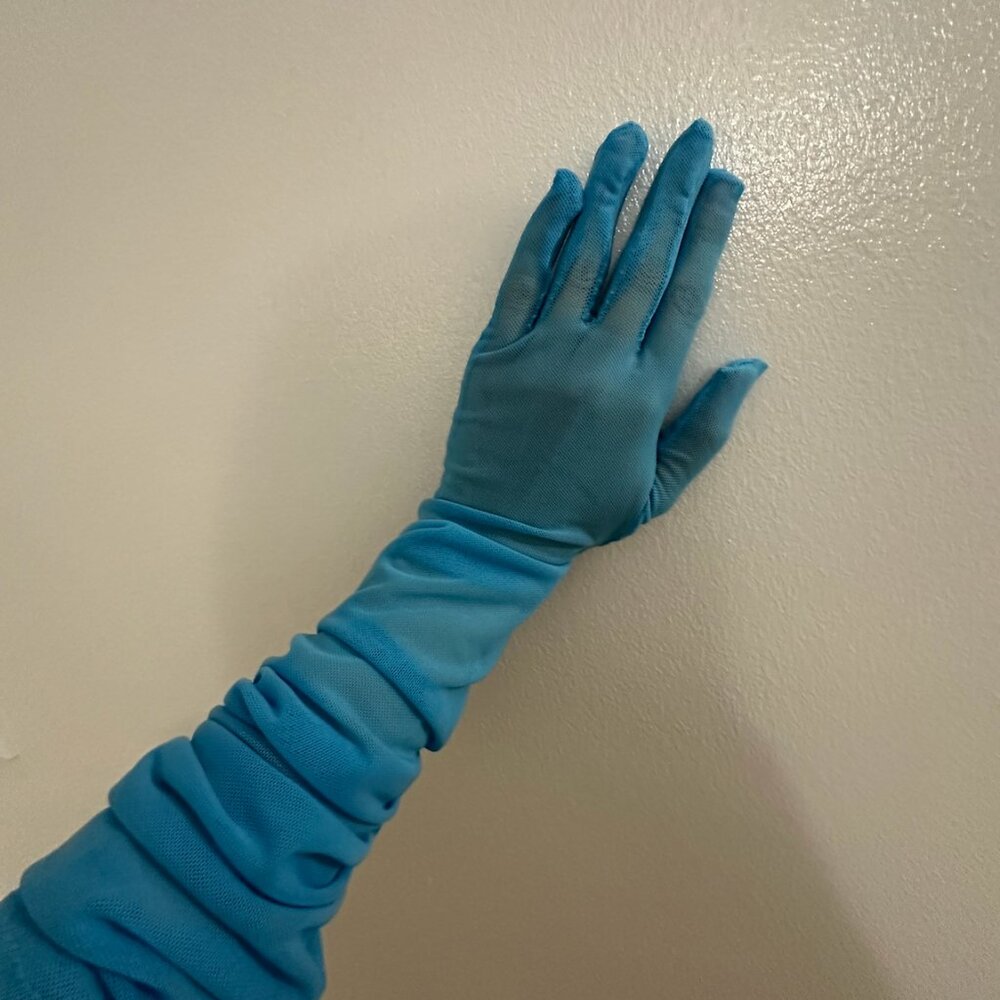 New - Women Long Gloves Opera Party - Picture 3 of 5